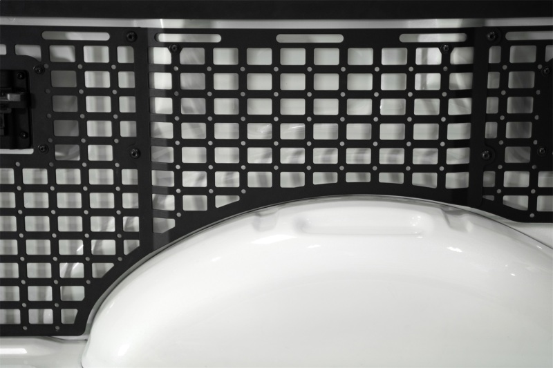 Ford F-150 Bed Side Molle Panels - Driver Side - Addictive Desert Designs - Full Set - Hammer Black - `21-`27